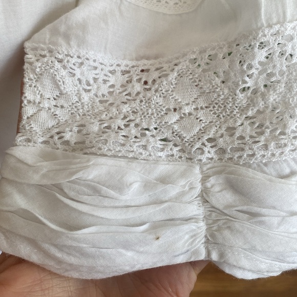 LoveShackFancy Edie Cotton Maxi Dress- White - Picture 9 of 11